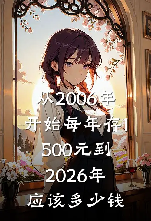 从2006年开始每年存1500元到2026年应该多少钱