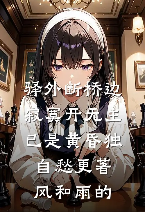 驿外断桥边寂寞开无主已是黄昏独自愁更著风和雨的