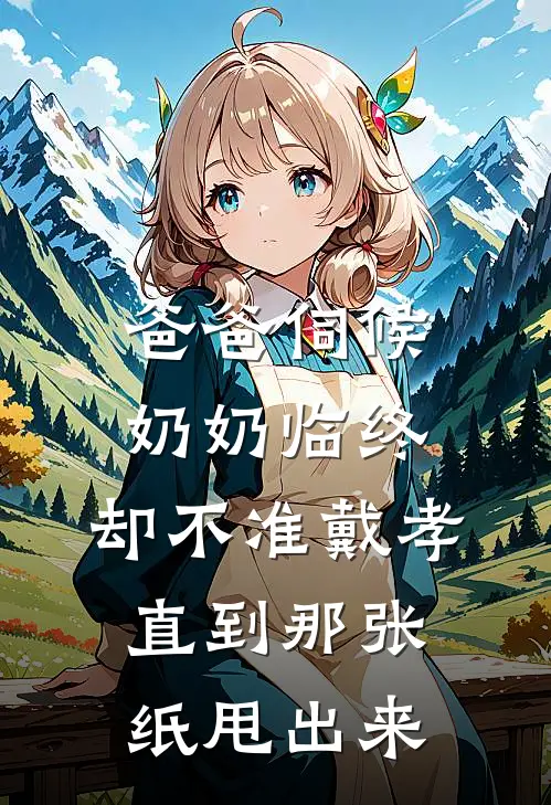 爸爸伺候奶奶临终，却不准戴孝，直到那张纸甩出来