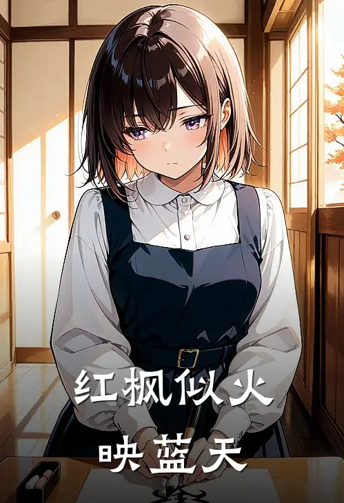 红枫似火映蓝天