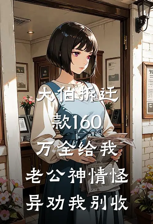 大伯拆迁款160万全给我，老公神情怪异劝我别收