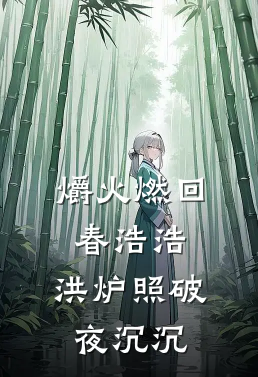 爝火燃回春浩浩,洪炉照破夜沉沉