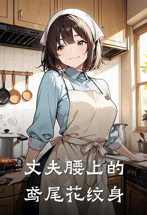 丈夫腰上的鸢尾花纹身